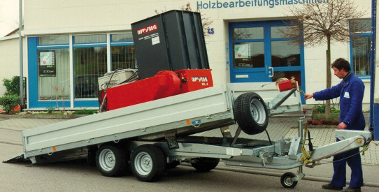 Typ TK – Speditionsanhänger mit niedriger Ladehöhe, kippbar