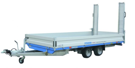 Typ TP – Speditionsanhänger mit niedriger Ladehöhe