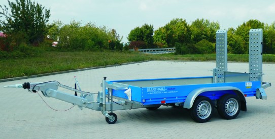 Typ BS – Geräte-Transport-Anhänger mit hochstehender Rampe