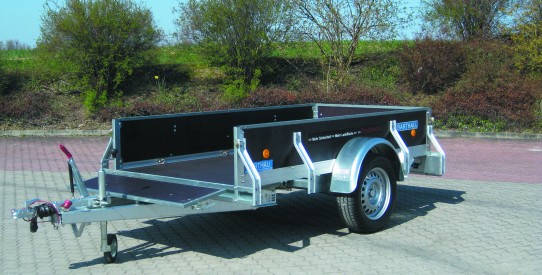 Typ GS – Pkw-Anhänger gewerbl. Ausführung mit TopZurr® 24