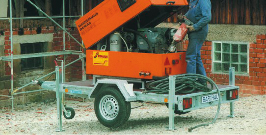 Typ MT – Minibagger-Transport-Anhänger