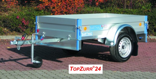 Typ KA – Pkw-Anhänger mit TopZurr® 24 und TopZurr® 25